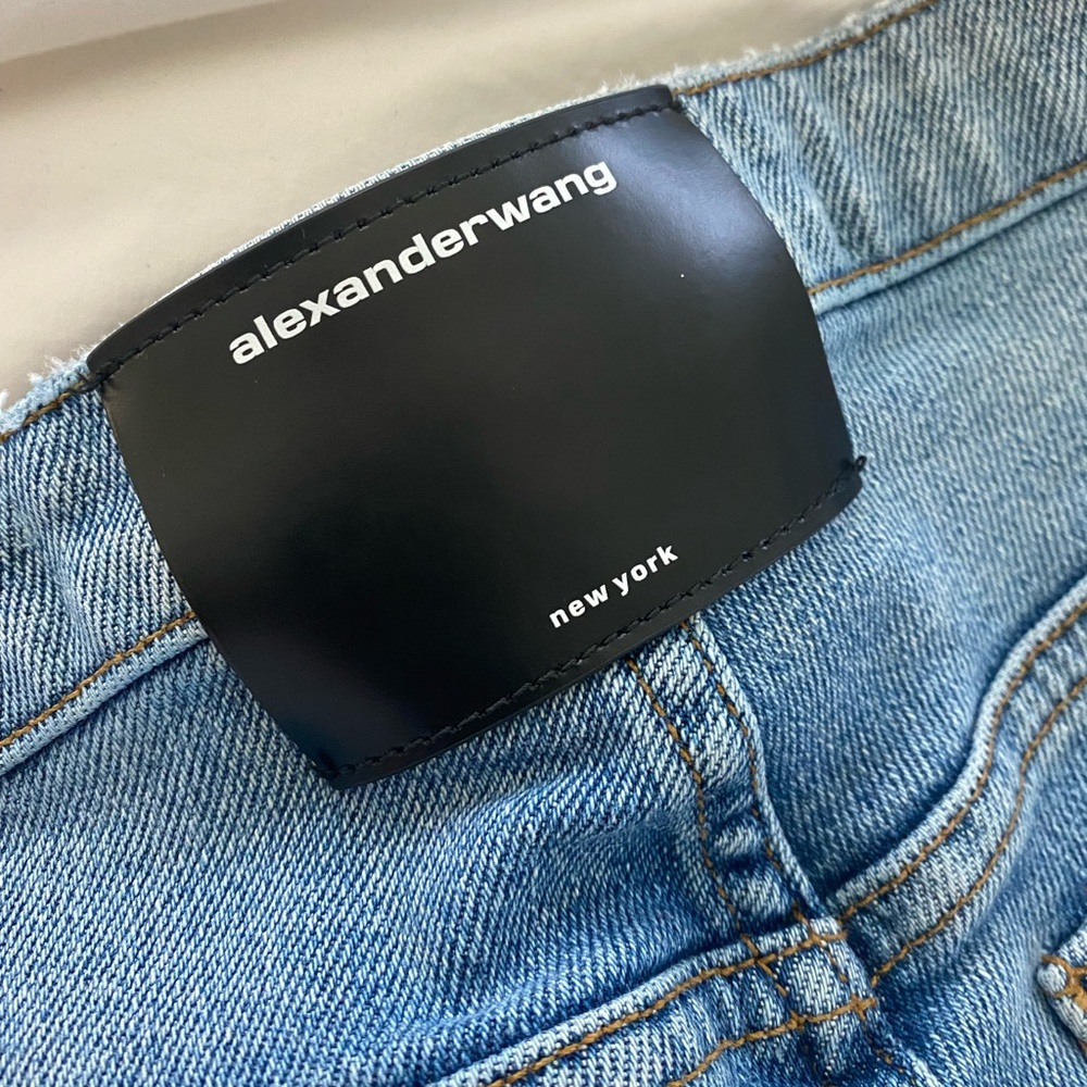 ALEXANDER WANG straight leg jeans size 30
